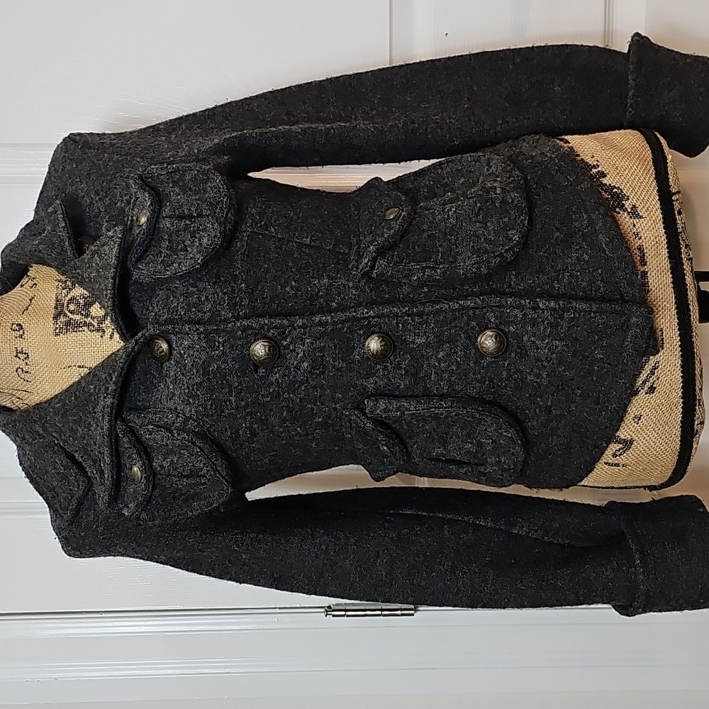 Authentic Burberry Blue Label Wool Jacket Sweater